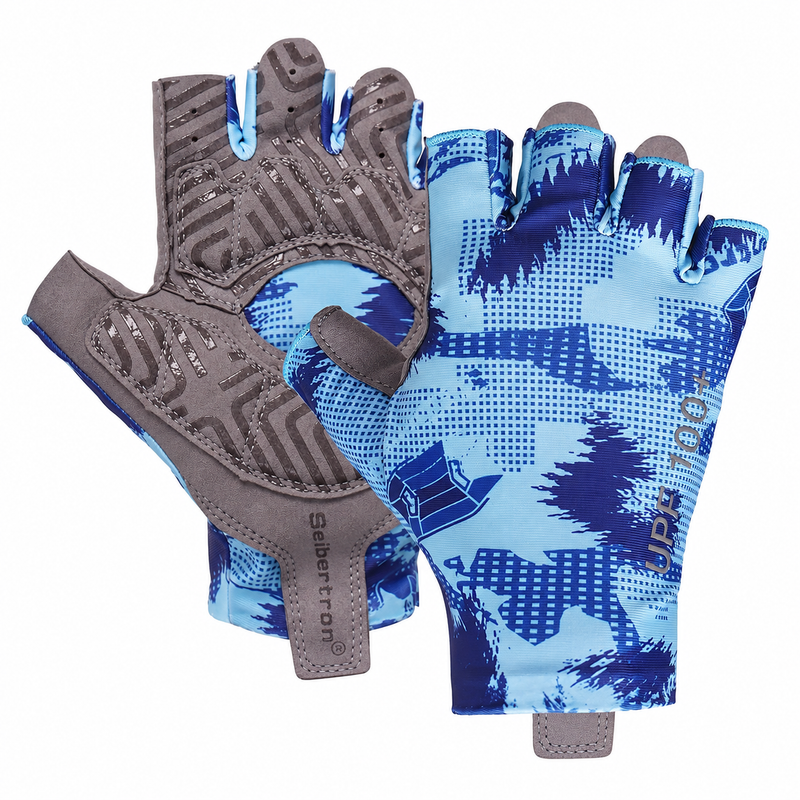 Seibertron S.P.S.G-3 Fingerless UPF100+ Sun / UV Protection Cycling Glove