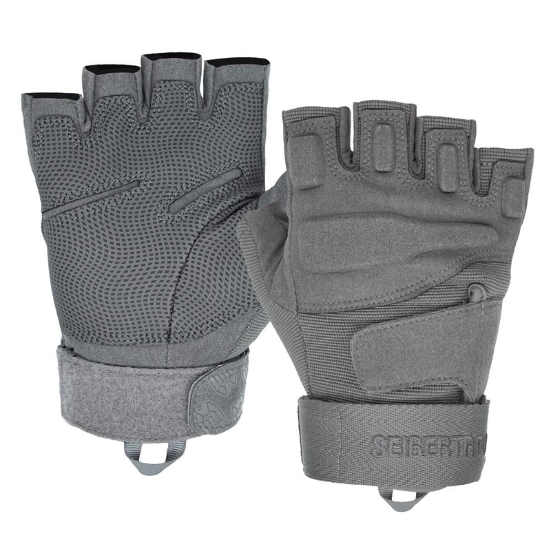 カラー:グレー | Seibertron S.O.L.A.G Half Finger 半指タクティカルグローブ 画像 05