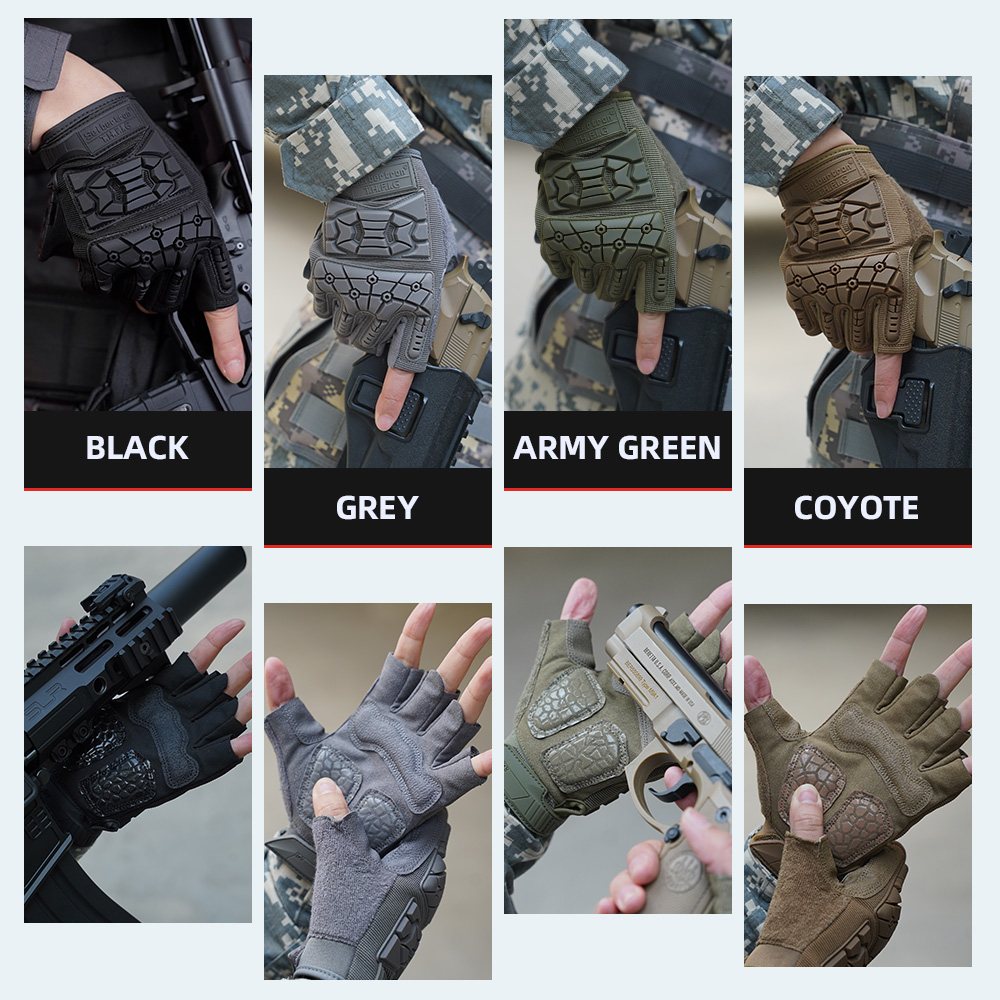 color:all | Seibertron T.H.F.I.G 2.0 half finger tactical gloves image 18