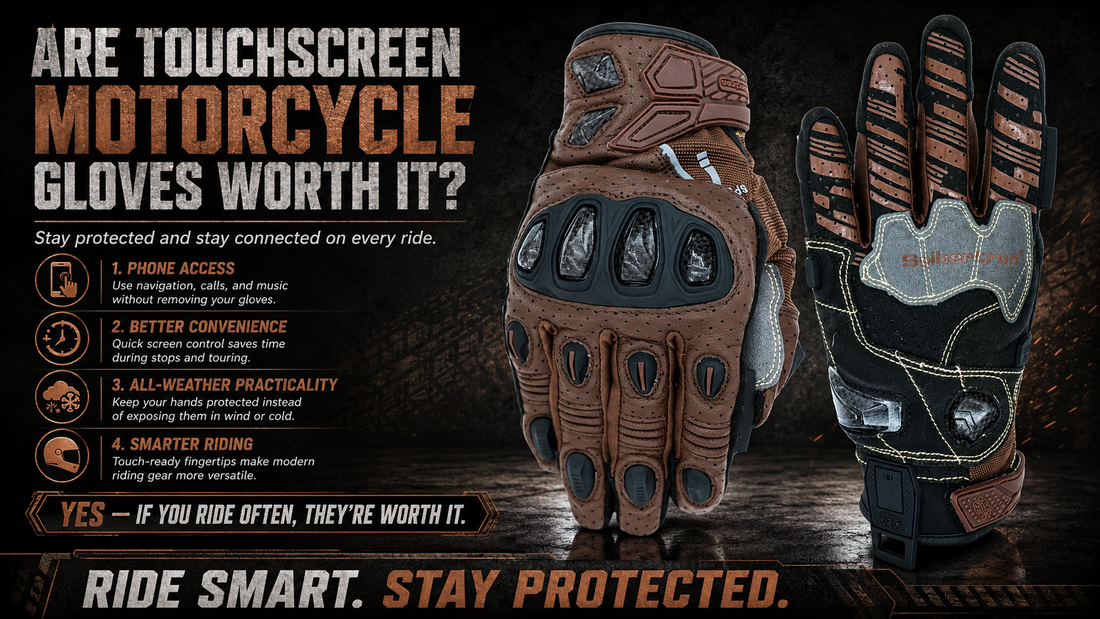 Are Touchscreen Motorcycle Gloves Worth It?