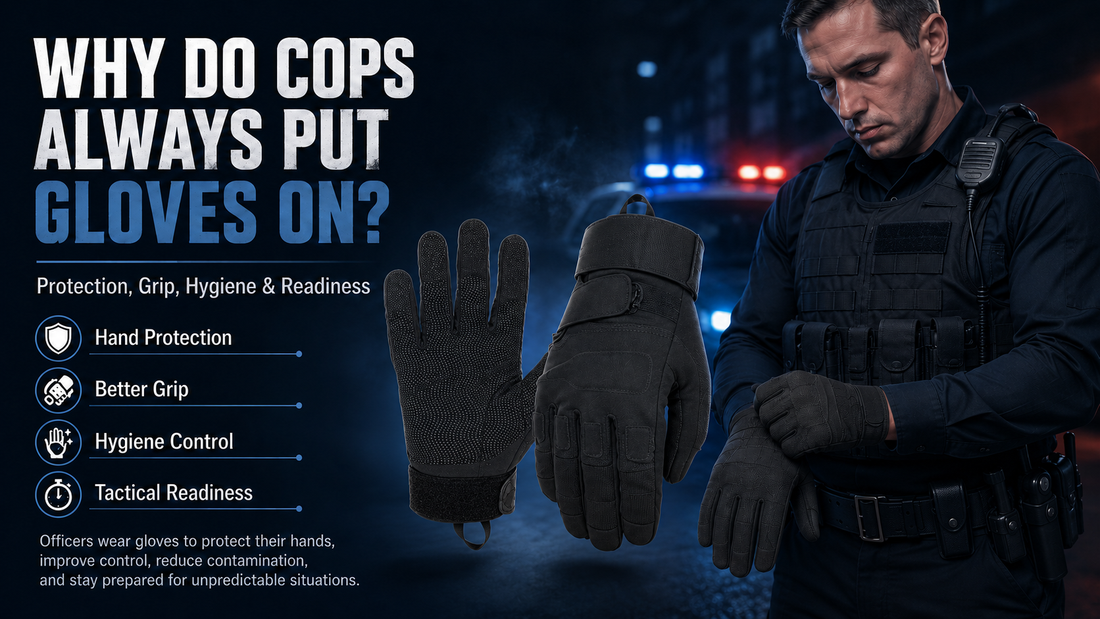 Why Do Cops Always Put Gloves On?