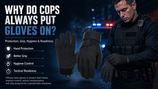 Why Do Cops Always Put Gloves On?