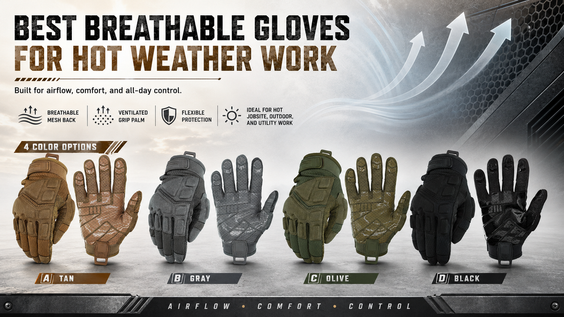 Best Breathable Gloves For Hot Weather Work