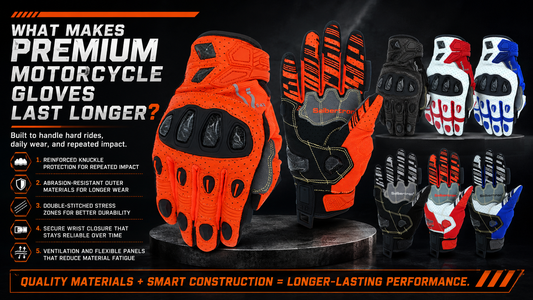 What Makes Premium Motorcycle Gloves Last Longer?
