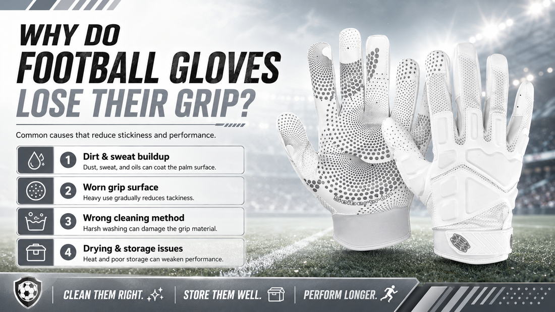 Why Do Football Gloves Lose Their Grip?