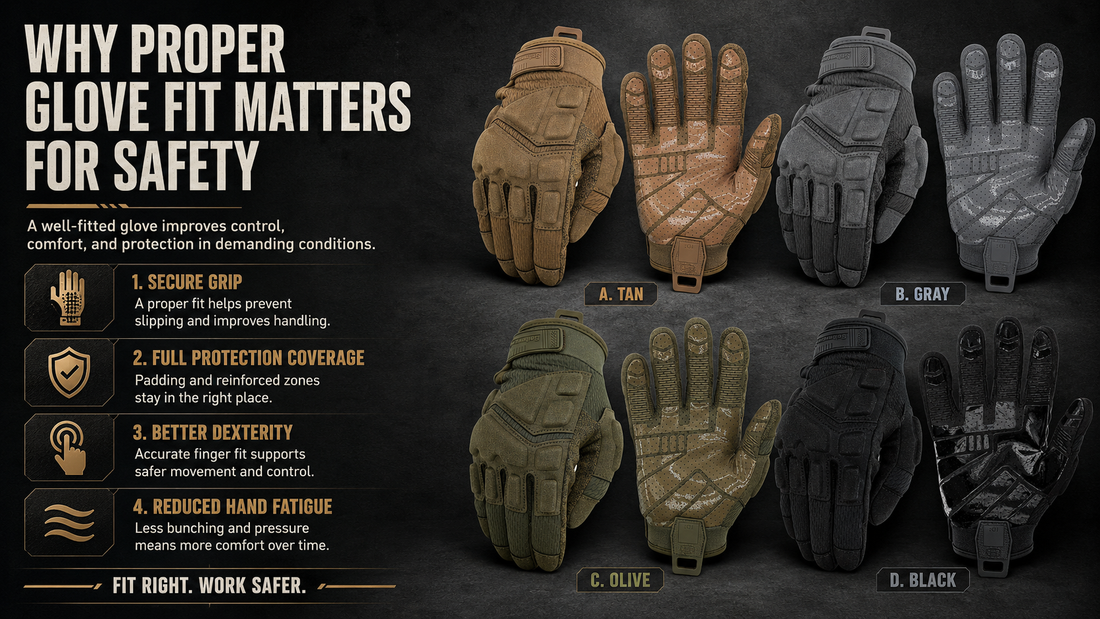 Why Proper Glove Fit Matters For Safety