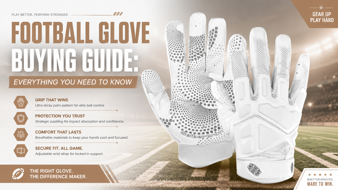 Football Glove Buying Guide: Everything You Need to Know