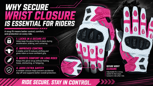 Why Secure Wrist Closure Is Essential for Riders