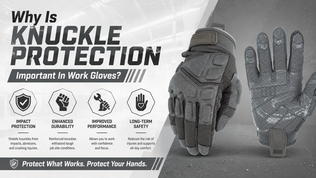 Why Is Knuckle Protection Important In Work Gloves?