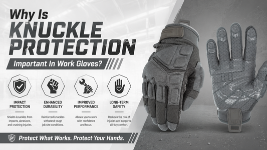 Why Is Knuckle Protection Important In Work Gloves?
