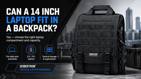 Can a 14 inch laptop fit in a backpack?