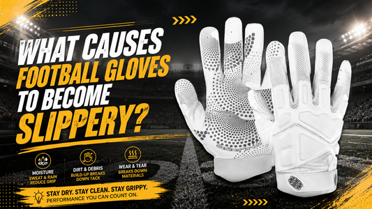 What Causes Football Gloves to Become Slippery?
