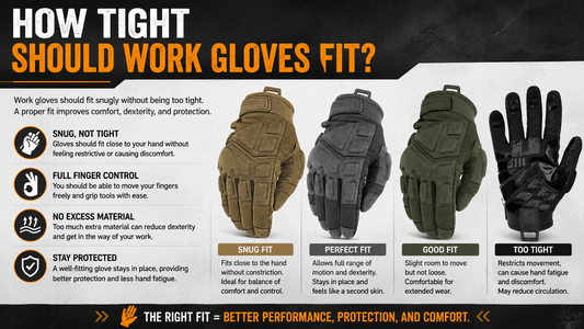 How Tight Should Work Gloves Fit?