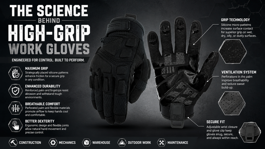 The Science Behind High-Grip Work Gloves
