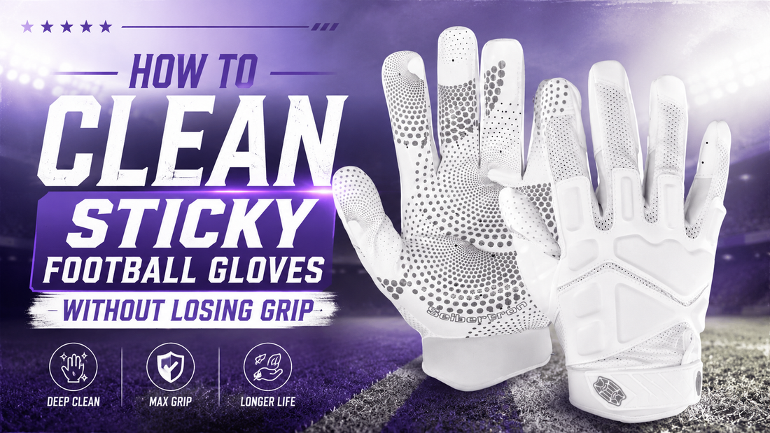 How to Clean Sticky Football Gloves Without Losing Grip