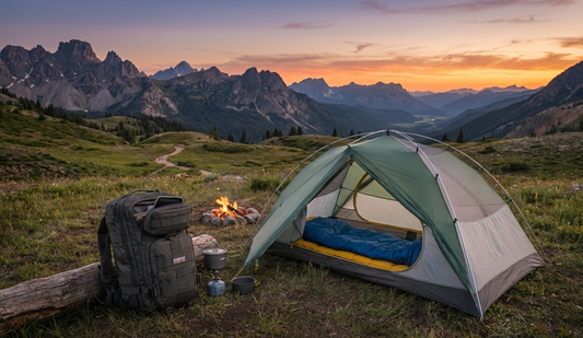 What are the big 3 items backpacking?