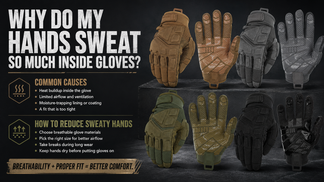 Why Do My Hands Sweat So Much Inside Gloves?