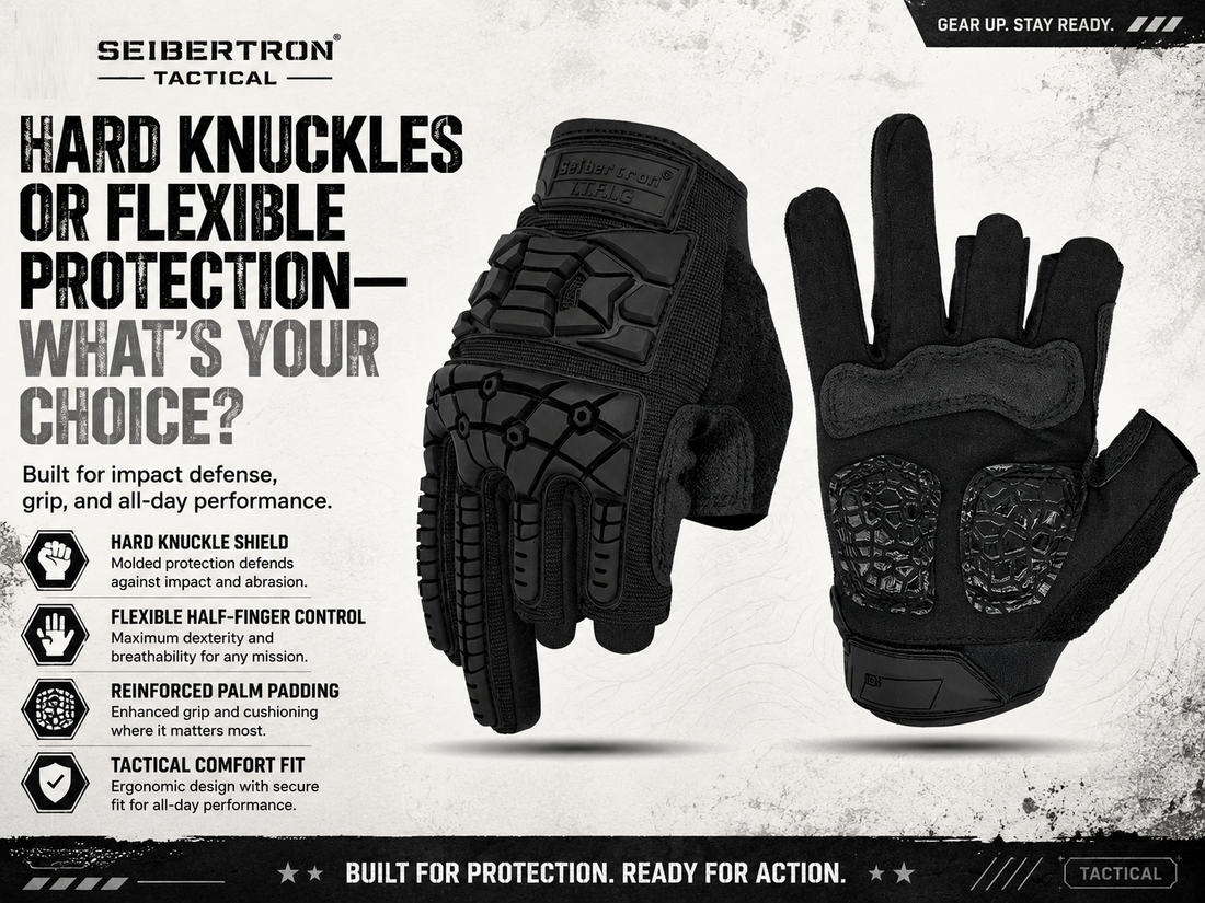 Hard Knuckles or Flexible Protection—What's Your Choice?
