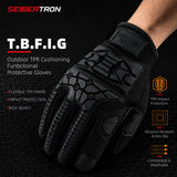 Seibertron T.B.F.I.G タクティカル アウトドアグローブ TPR衝撃保護・タッチスクリーン対応