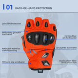 Seibertron SPS-7H Superior Protection Series Half-Finger Motorcycle Riding Gloves