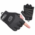 Seibertron Half Finger Padded Palm Lightweight Breathable Climbing Rope Gloves — Black / X-Small style thumbnail
