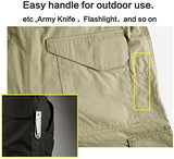 Seibertron Men's Light Weight Tactical M65 BDU Shorts Waterproof/Water Repellent Military Army Infantry Utility Cargo Shorts