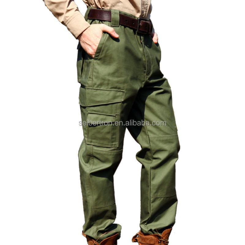 Seibertron men's M65 BDU tactical pants - Olive Green