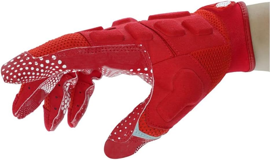 Seibertron 大人用 G.A.R.G 2.0 ジェル入り 特許取得済み 耐衝撃 ウルトラスティック フットボールスポーツ レシーバー用手袋 - SeibertronSports