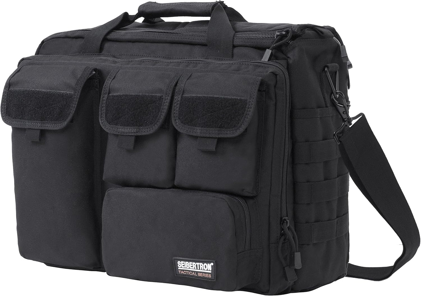 Seibertron Pro-Multifunction ショルダーメッセンジャーバッグ（14.1インチまたは17.3インチのノートパソコン対応）- Seibertron