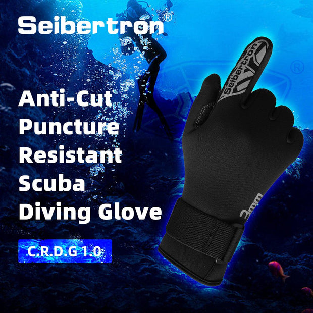 カラー:c.r.d.g 1.0 | Seibertron C.R.D.G Diving Gloves 耐切創・耐穿刺ダイビンググローブ 画像 01