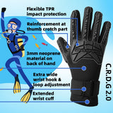 カラー:c.r.d.g 2.0 | Seibertron C.R.D.G Diving Gloves 耐切創・耐穿刺ダイビンググローブ 画像 10