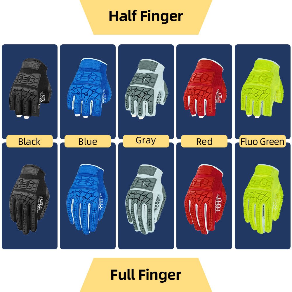 color:all | Seibertron Lineman 2.0 half finger football lineman gloves image 05