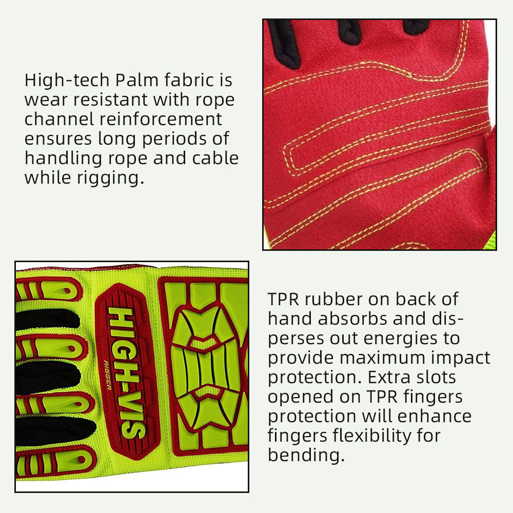 seibertron-gallery:hrig-safety-gloves-20260715 | product:hrig | color:Yellow Red | slot:5 | Seibertron HIGH-VIS HRIG 安全手袋の製品詳細パネル
