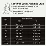 seibertron-gallery:hrig-safety-gloves-20260715 | product:hrig | color:Yellow Red | slot:7 | Seibertron HIGH-VIS HRIG 安全手袋の大人用サイズチャート画像