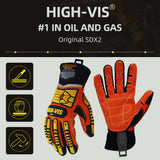 seibertron-gallery:sdx-safety-gloves-20260715 | product:sdx | color:Orange Yellow | slot:2 | Seibertron HIGH-VIS SDX2 安全手袋の高視認性石油・ガス概要画像
