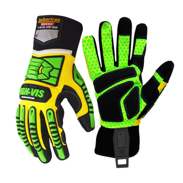 seibertron-gallery:sdxg2-safety-gloves-20260715 | product:sdxg2 | color:Yellow Green | slot:1 | Seibertron HIGH-VIS SDXG2安全手袋の白背景の商品画像
