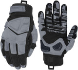 color:Grey | batch:sps1-whitebg-20260716 | role:white-background-main | Seibertron SPS-1 オートバイ用グローブ（グレー）、白背景メイン画像
