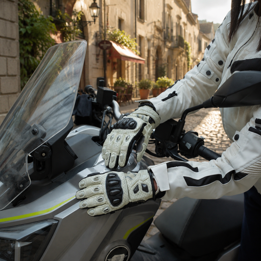 batch:sps7w-gallery-20260716 | 役割:ライフスタイル-01 | Seibertron SPS-7W 防水バイク用ライディンググローブ ライフスタイル画像