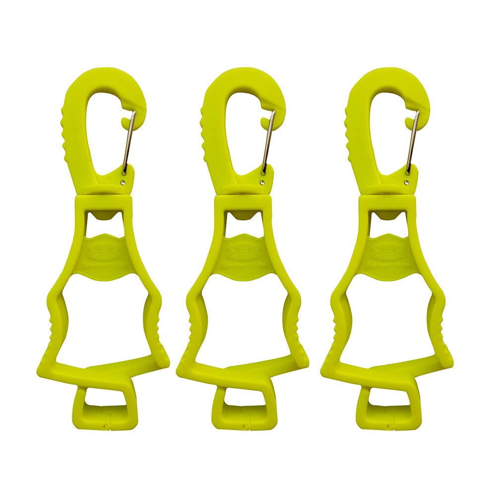 work-glove-clips-quantity-original-20260715 | variant:Fluorescent Yellow 3 Pieces | Seibertron patented work glove clips original image