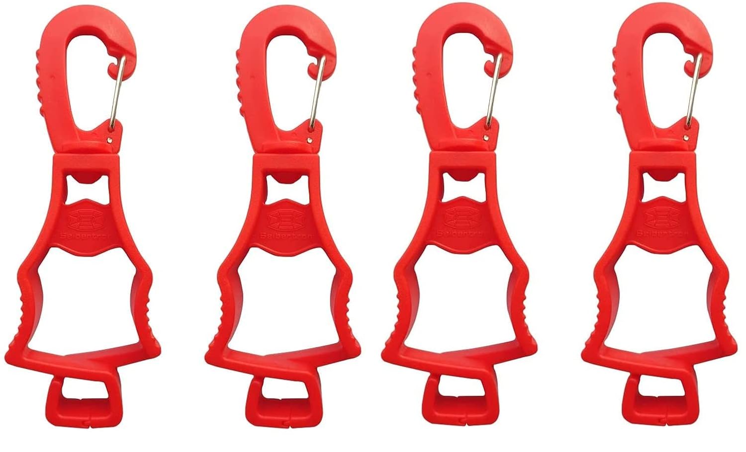 work-glove-clips-quantity-original-20260715 | variant:Red 4 Pieces | Seibertron patented work glove clips original image