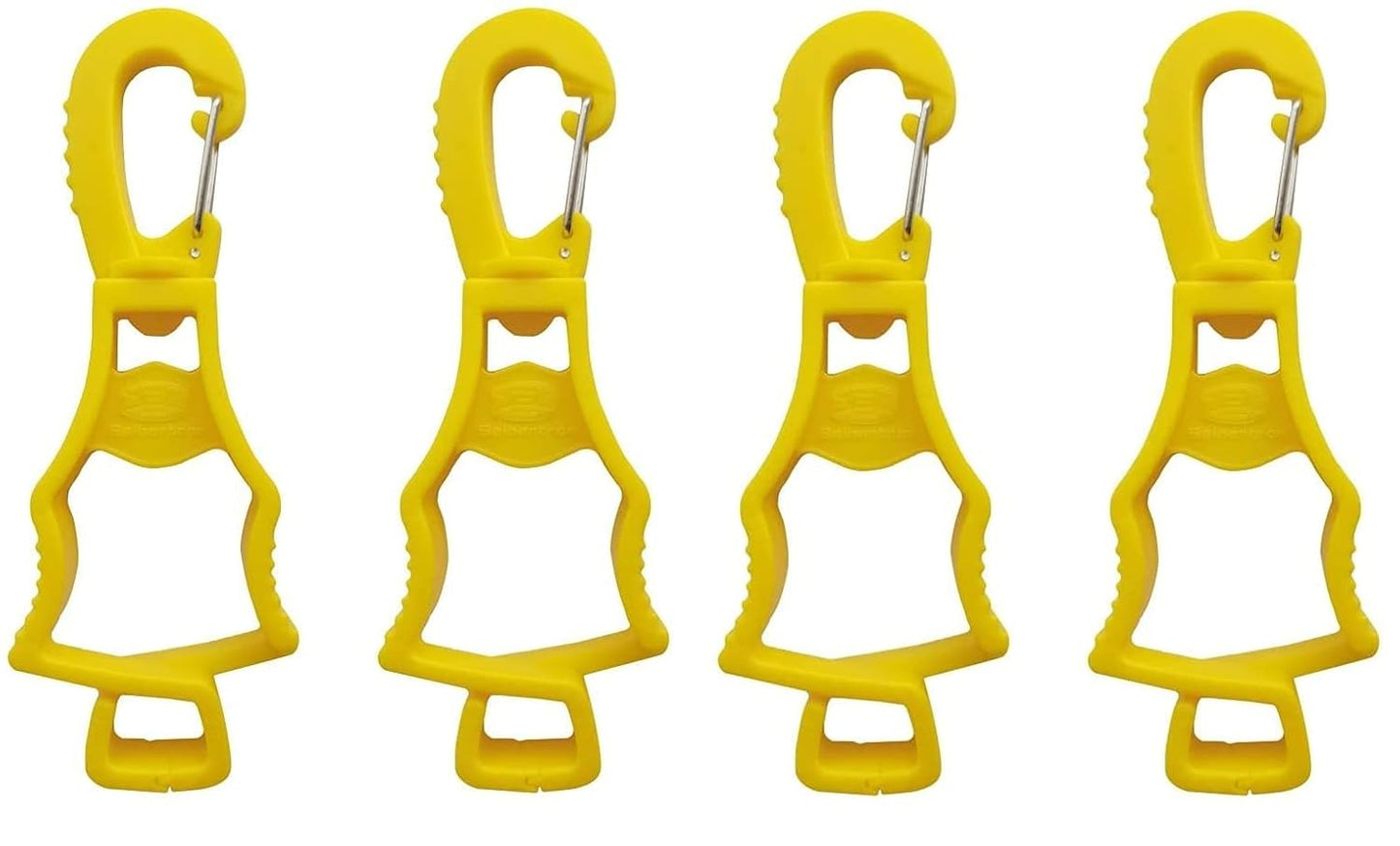 work-glove-clips-quantity-original-20260715 | variant:Yellow 4 Pieces | Seibertron patented work glove clips original image
