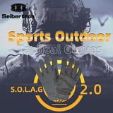 カラー:グレー | Seibertron S.O.L.A.G 2.0 Full Finger 耐水性フルフィンガータクティカルグローブ 画像 06
