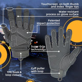カラー:グレー | Seibertron S.O.L.A.G 2.0 Full Finger 耐水性フルフィンガータクティカルグローブ 画像 07