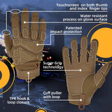 カラー:コヨーテ | Seibertron S.O.L.A.G 2.0 フルフィンガー 耐水性 フルフィンガータクティカルグローブ 画像 15
