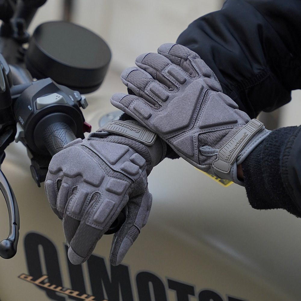 color:Grey | Seibertron S.O.L.A.G 2.0 Breathable breathable full finger tactical gloves image 12