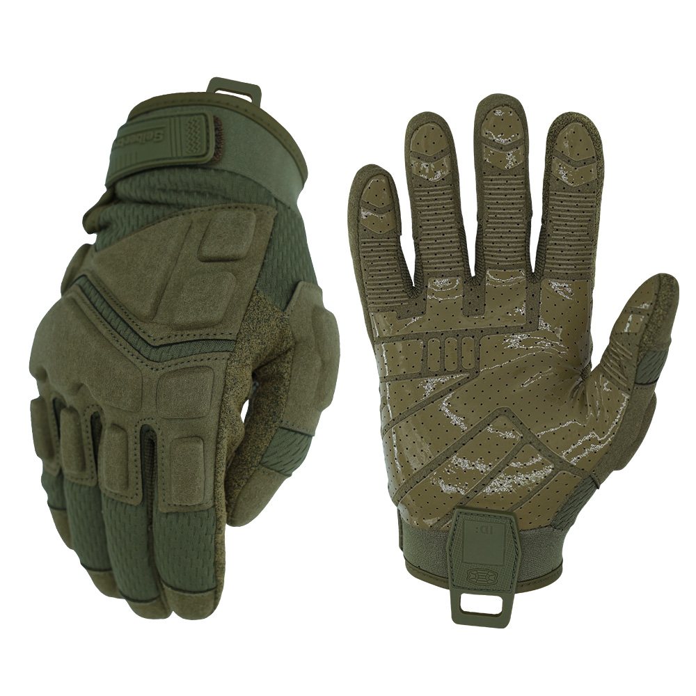color:Army Green | Seibertron S.O.L.A.G 2.0 Breathable breathable full finger tactical gloves image 13