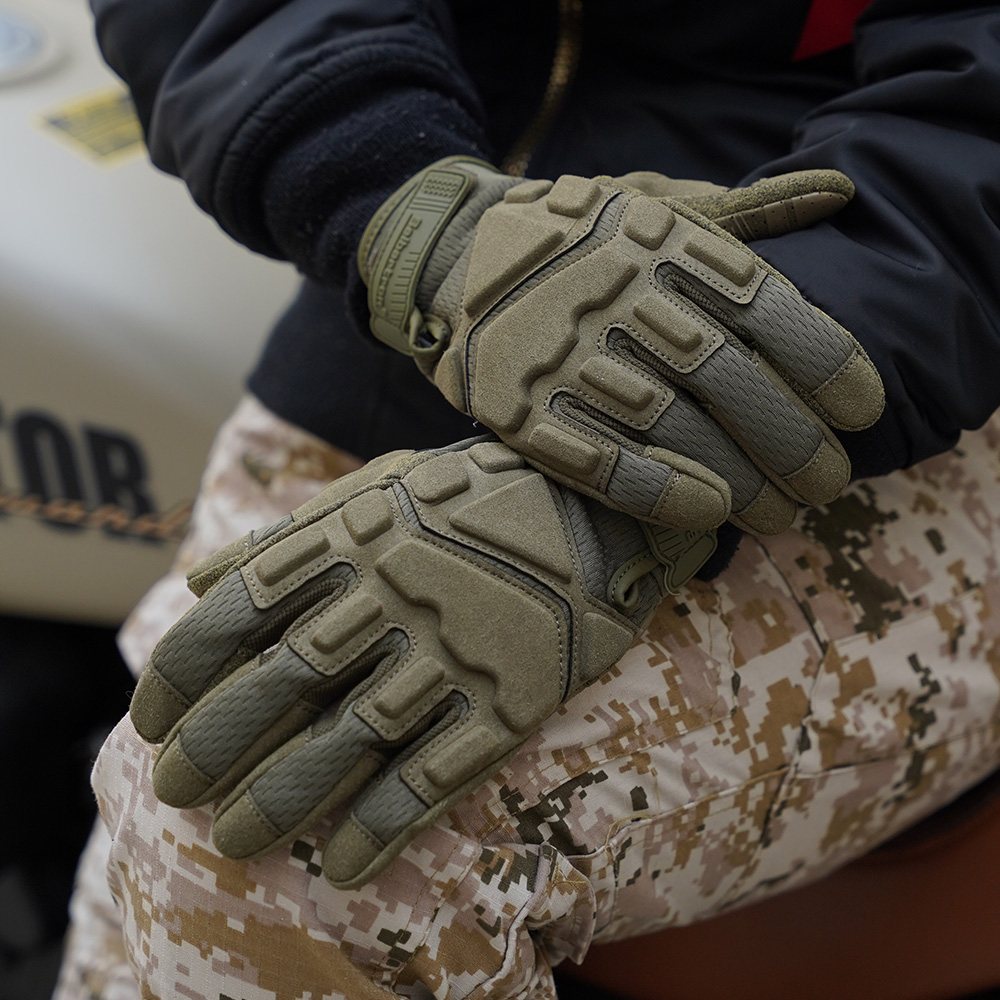 color:Army Green | Seibertron S.O.L.A.G 2.0 Breathable breathable full finger tactical gloves image 18