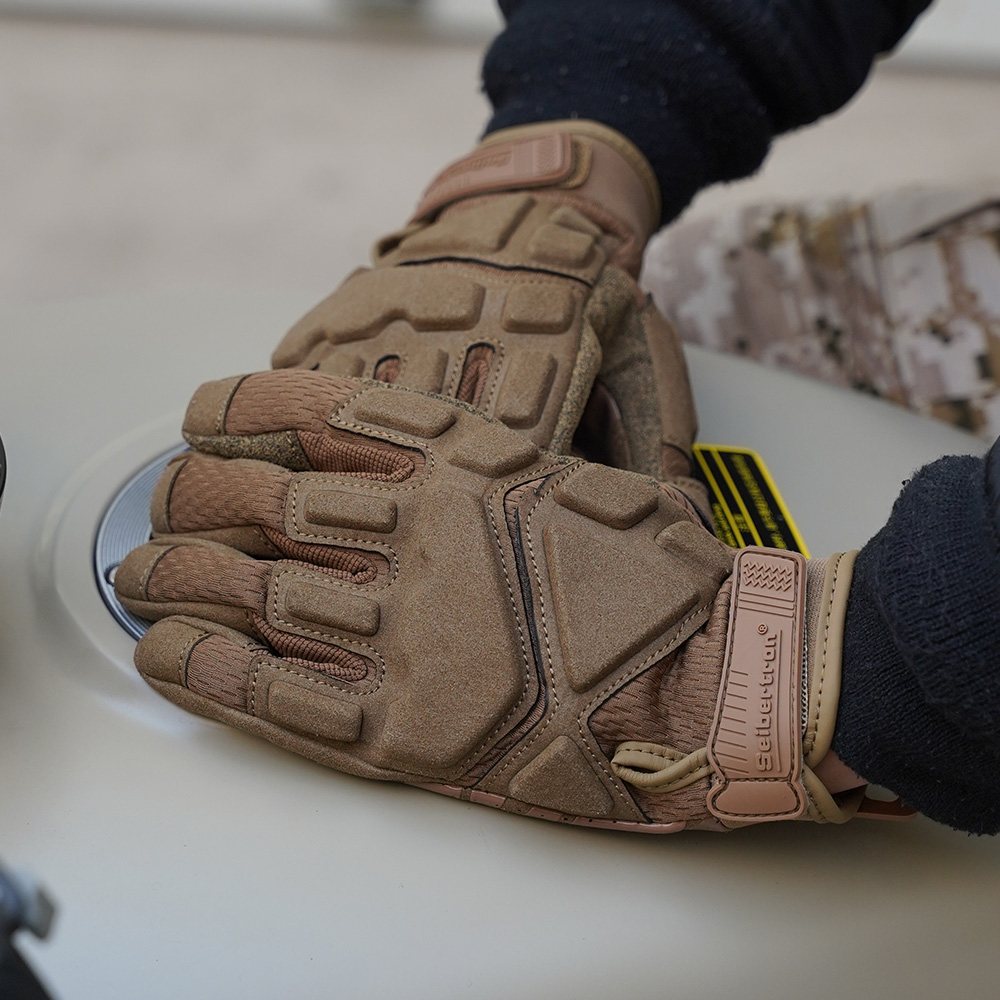 color:Coyote | Seibertron S.O.L.A.G 2.0 Breathable breathable full finger tactical gloves image 22