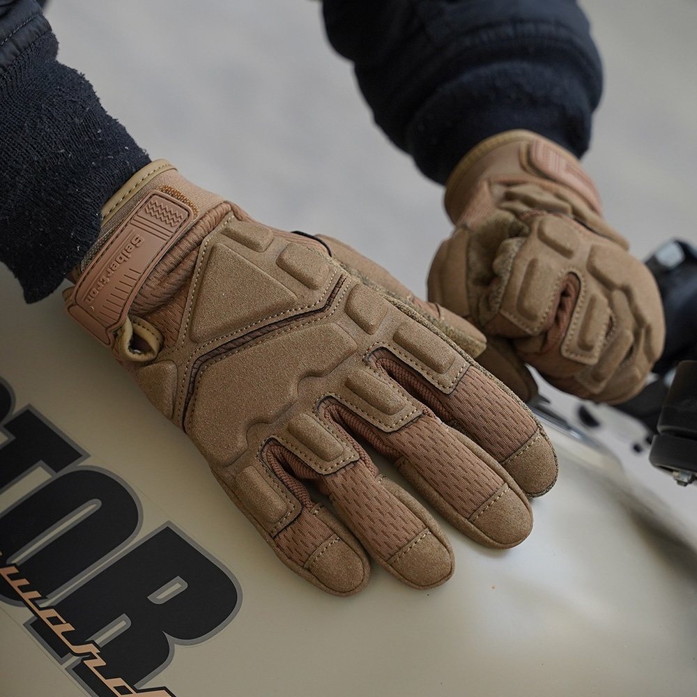 color:Coyote | Seibertron S.O.L.A.G 2.0 Breathable breathable full finger tactical gloves image 24