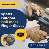 カラー:コヨーテ | Seibertron S.O.L.A.G-HI 2.0 ハーフインデックスフィンガータクティカルグローブ 画像 15